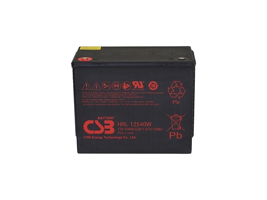 CSB HRL12540W 12V 540W VRLA Battery for UPS Data Center