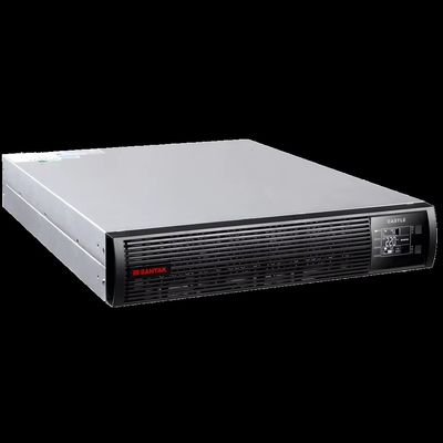 SANTAK Castle Series 1kVA Online Rack UPS with 1000Wh Lead Acid Battery and 220V Pure Sine Wave Output